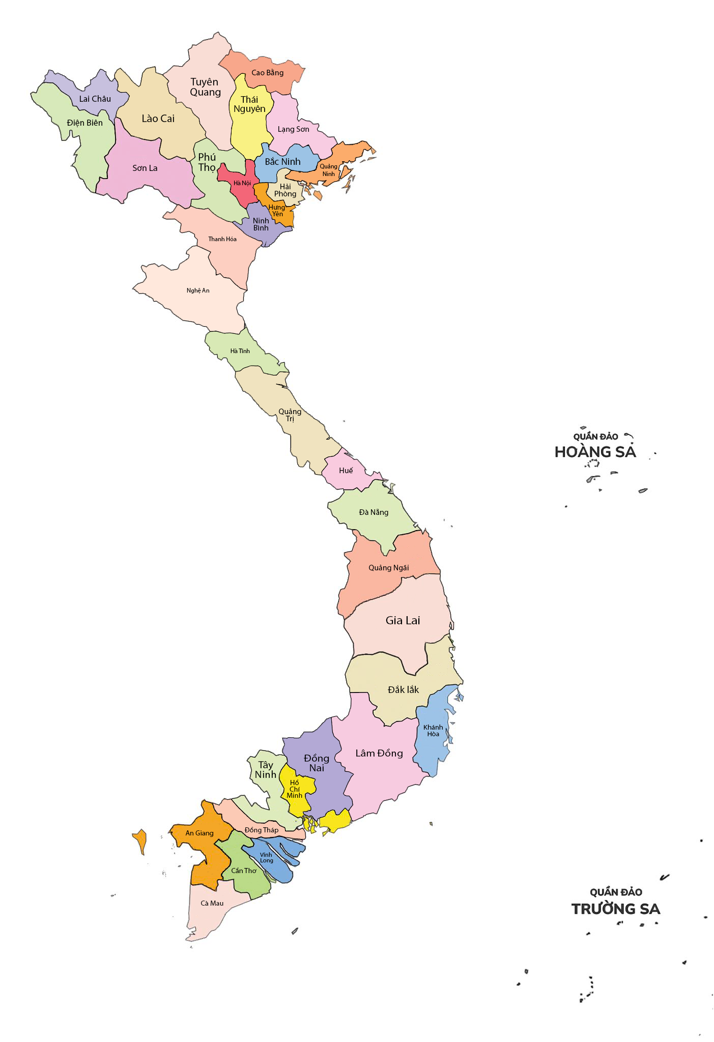 Vietnam Map